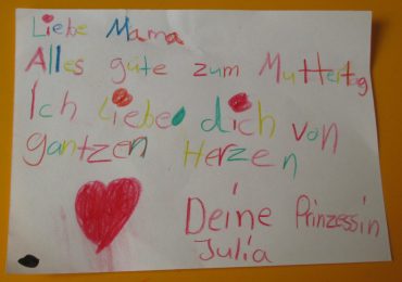 Heute ist Muttertag